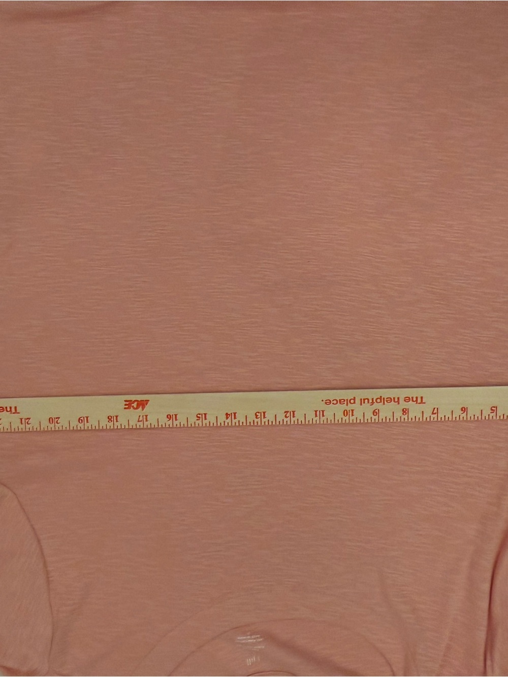 J. Jill Pima-Slub Elbow-Sleeve Tee in Salmon Pink - 100% Pima Cotton - Size 3X - Picture 6 of 7
